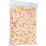 Balení 200 párů zátkových chráničů sluchu LASER Lite, žluto-růžové