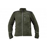 Celopropínací svetr CRV BOYER, olivová