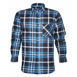Flanelová košile JONAH, modrá