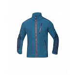 Fleece mikina Ardon 4TECH, petrol.modrá (+výšivka záda)