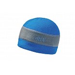 Fleece zimní čepice s proužkem TIWI, modrá