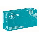 Jednorázové rukavice PROTECTS Hygienic VINYL, nepudrované, 100ks