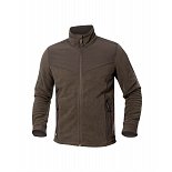 Mikina Ardon SoftFLEECE COMBO, hnědá