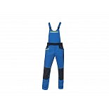Montérkové pracovní kalhoty s laclem Ardon 4Xstretch, modré