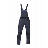 Montérkové pracovní kalhoty s laclem Ardon 4Xstretch, tmavě šedé