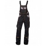 Montérkové pracovní laclové kalhoty Ardon VISION, černé