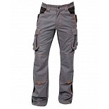 Montérkové pracovní pasové kalhoty Ardon VISION, šedé (prodloužené)