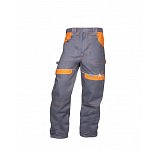 Montérkové pracovní pasové kalhoty COOL TREND, šedo/oranžové