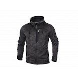 Pánská mikina Ardon 3DBreathe, melange šedo-černá