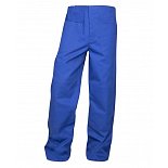 Pasové montérkové kalhoty KLASIK, středně modré