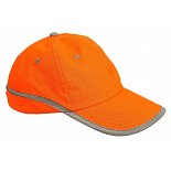 Reflexní kšiltovka TAHR, oranžová