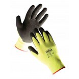 Rukavice povrstvené mikroporézním latexem PALAWAN