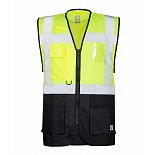 Síťovaná výstražná vesta Ardon SIGNAL, žlutá