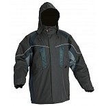 Zimní pracovní bunda NYALA, černá/šedá