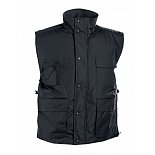 Zimní pracovní vesta BEAVER, černá