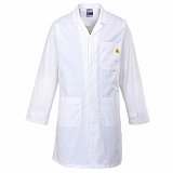 další vyobrazení Antistatický plášť ESD, bílý