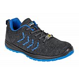 další vyobrazení Bezpečnostní polobotka Adamant KNITTER S1 ESD LOW, šedo-modrá