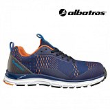 další vyobrazení Bezpečnostní polobotka ALBATROS AER55 Impulse Blue Orange Low S1P ESD