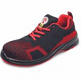 další vyobrazení Bezpečnostní polobotka Panda LECCE MF S1 ESD, červená/černá