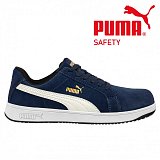 další vyobrazení Bezpečnostní polobotka PUMA ICONIC SUEDE NAVY LOW S1P