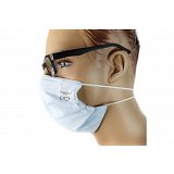 další vyobrazení Certifik. rouška HIGHSAFE+ SE STŘÍBREM s úpravou PROTI ZAMLŽENÍ BRÝLÍ