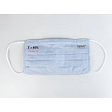 další vyobrazení Certifikovaná textilní rouška HIGHSAFE+ SE STŘÍBREM, za uši, pratelná 