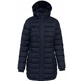 další vyobrazení Dámská dlouhá zimní bunda, tm. modrá