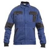 další vyobrazení Dámská letní montérková pracovní blůza MAX SUMMER LADY, modrá/černá