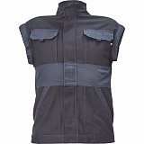 další vyobrazení Dámská montérková pracovní blůza MAX NEO LADY, černá/šedá