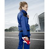 další vyobrazení Dámská pracovní blůza COOL TREND, modro/černá