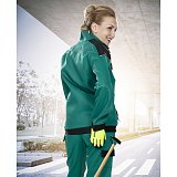 další vyobrazení Dámská pracovní blůza COOL TREND, zeleno/černá