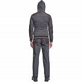 další vyobrazení Dámská pracovní mikina KNOXFIELD LADY, antracit/červená