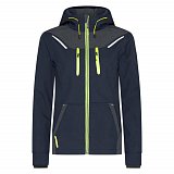 další vyobrazení Dámská softshellová bunda Nine Worths FLORENCE 1502, nám. modrá/žlutá