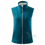 další vyobrazení Dámská softshellová vesta Vision 516, tm.tyrkys