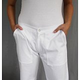 další vyobrazení Dámské bílé kalhoty MIRKA