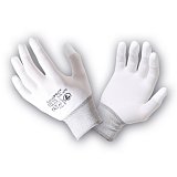 další vyobrazení ESD rukavice s PU povrstvením špiček prstů TOP FIT