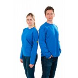 další vyobrazení ESD Triko s dlouhým rukávem, středně modré