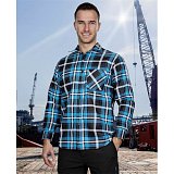 další vyobrazení Flanelová košile JONAH, modrá