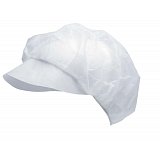 další vyobrazení Jednorázová čepice se štítkem VAPI PEAK, bílá