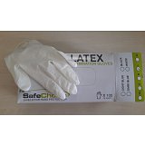 další vyobrazení Jednorázové rukavice LATEX latexové, nepudrované, 100ks
