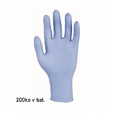 další vyobrazení Jednorázové rukavice SEMPERIT Xtralite, nitril, nepudrované,modré, 200ks !!!
