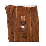 další vyobrazení Kožené svářečské kalhoty WELDAS Lava Brown, vel.3XL
