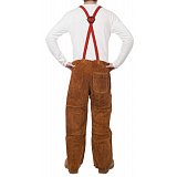 další vyobrazení Kožené svářečské kalhoty WELDAS Lava Brown, vel.M-XL