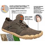 další vyobrazení Lehká treková obuv BNN BOSKY KHAKI BAREFOOT, khaki