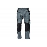 další vyobrazení Letní montérkové pracovní kalhoty MAX SUMMER, antracit/černá