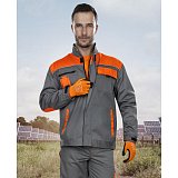 další vyobrazení Montérková pracovní blůza Ardon 2STRONG, šedo/oranžová