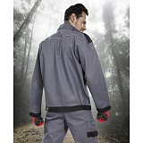 další vyobrazení Montérková pracovní blůza COOL TREND, šedo/černá