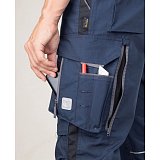 další vyobrazení Montérkové kalhoty do pasu Ardon URBAN+, tmavě modré