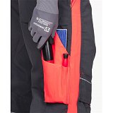 další vyobrazení Montérkové kalhoty s laclem Ardon NEON, šedo-červené