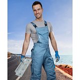 další vyobrazení Montérkové kalhoty s laclem Ardon URBAN SUMMER, šedé